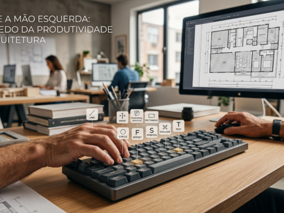 Atalhos de Autocad Gstarcad e sketchUp que aumentam sua performance em arquitetura e engenharia